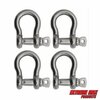 Extreme Max Extreme Max 3006.8327.4 BoatTector Stainless Steel Anchor Shackle - 5/8", 4-Pack 3006.8327.4